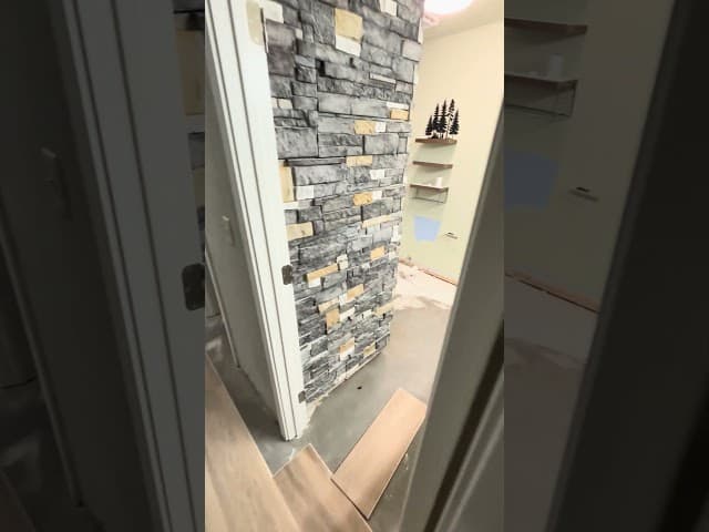 Newly renovated modern kitchen with custom tile, warm wood cabinets, and professional finishes in Visalia